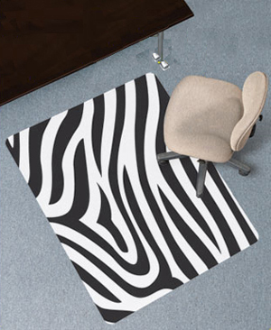 Pre-Designed Chair Mats - Carpeted Surfaces